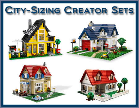 City-Sizing Creator Sets - LEGO Town - Eurobricks Forums