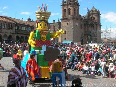 Alegorias in Cusco 2013 - GIANT LEGO Inca! - LEGO Pirates - Eurobricks  Forums