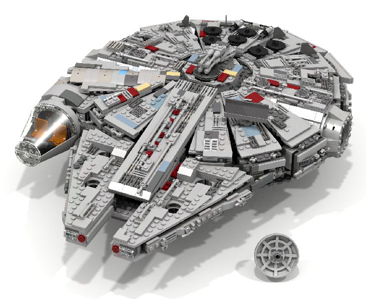 MOC] Playscale Millennium Falcon 7965/75105/Dario's MOD/Rebuild - LEGO Star  Wars - Eurobricks Forums