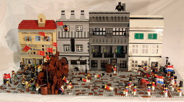 MOC: The Barricade during the 1832 June Uprising from Les Miserables - LEGO  Historic Themes - Eurobricks Forums