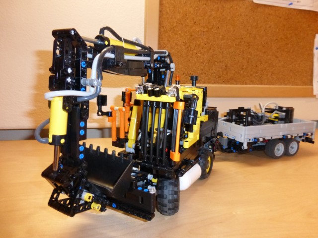 42053 - Volvo EW160 - Mods and Improvements - Page 2 - LEGO Technic, Model  Team and Scale Modeling - Eurobricks Forums