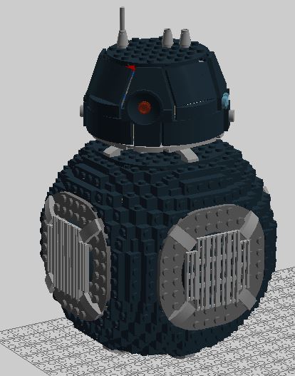 MOC] [LDD] BB-9E - LEGO Star Wars - Eurobricks Forums
