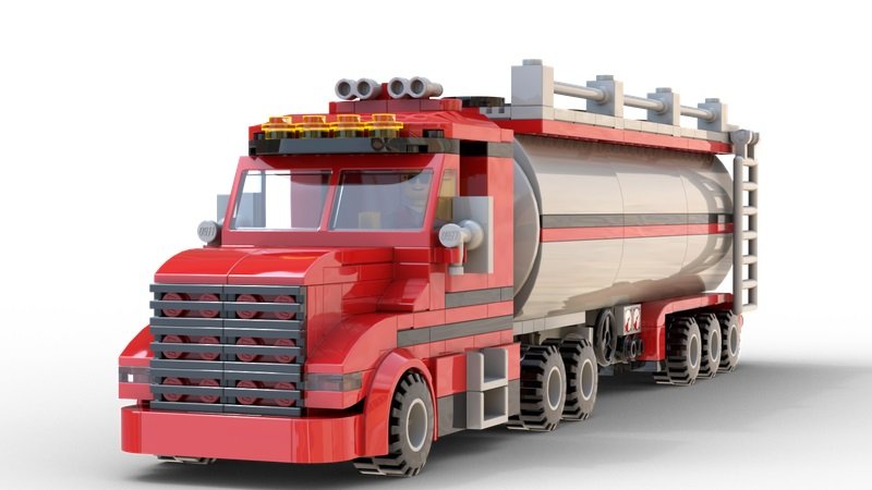 MOC Truck with trailer - LEGO Town - Eurobricks Forums