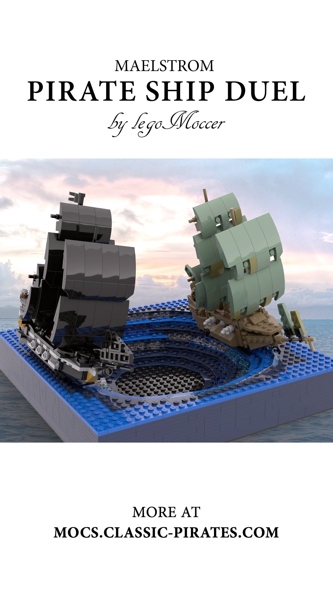 LEGO IDEAS] Maelstrom Pirate Ship Duel - PotC - Pirate MOCs - Eurobricks  Forums