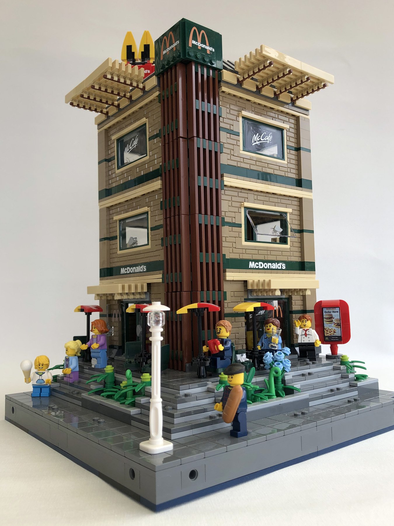 MOC] The Hills McDonald's - LEGO Town - Eurobricks Forums
