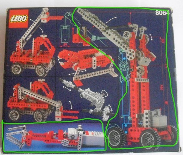 Alternative builds of 8064 - LEGO Technic, Mindstorms, Model Team and Scale  Modeling - Eurobricks Forums