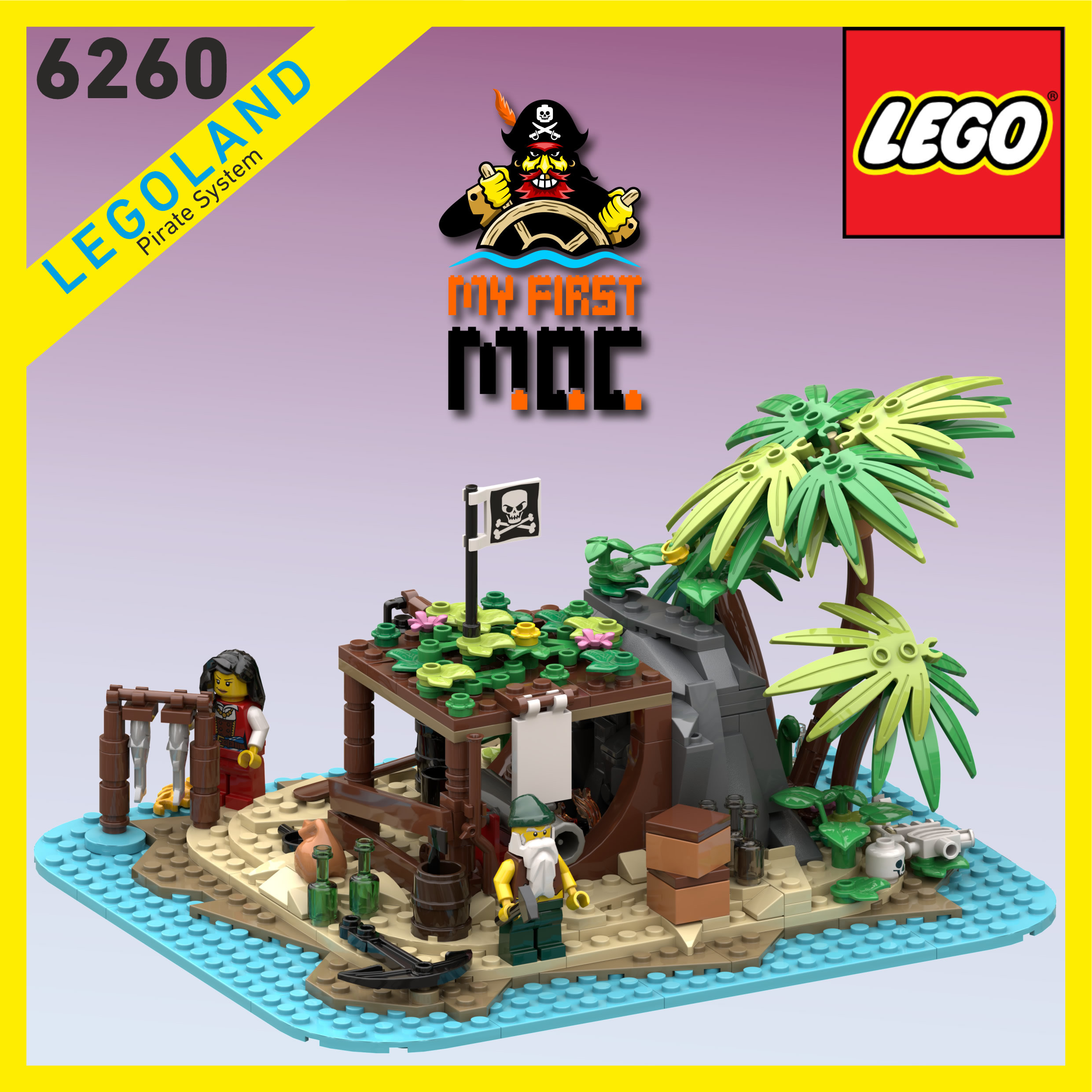 MOD] "6260 Shipwreck Island Remake" by MyFirstMOC - Pirate MOCs -  Eurobricks Forums