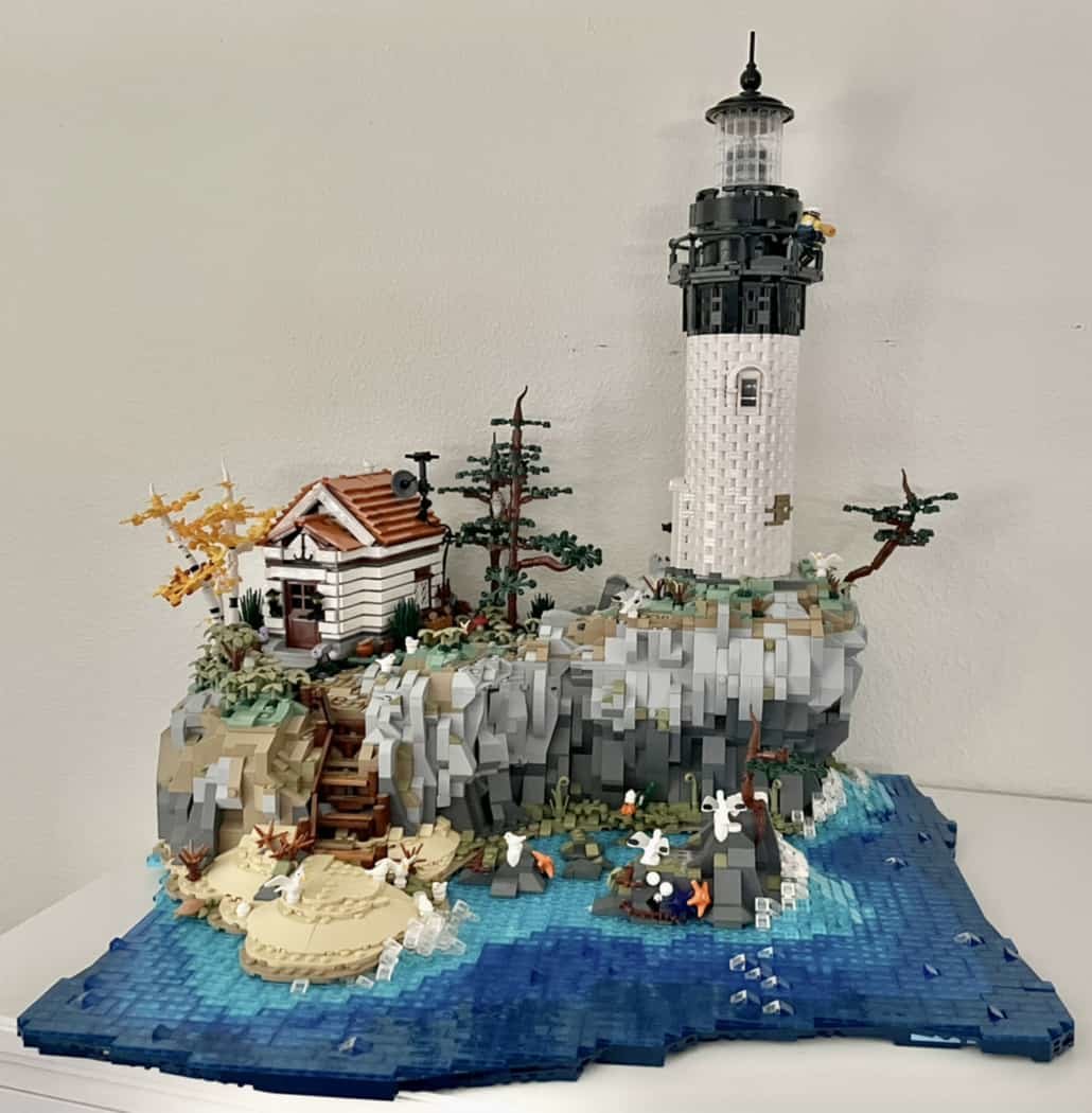 MOC — Coastal Lighthouse - LEGO Town - Eurobricks Forums